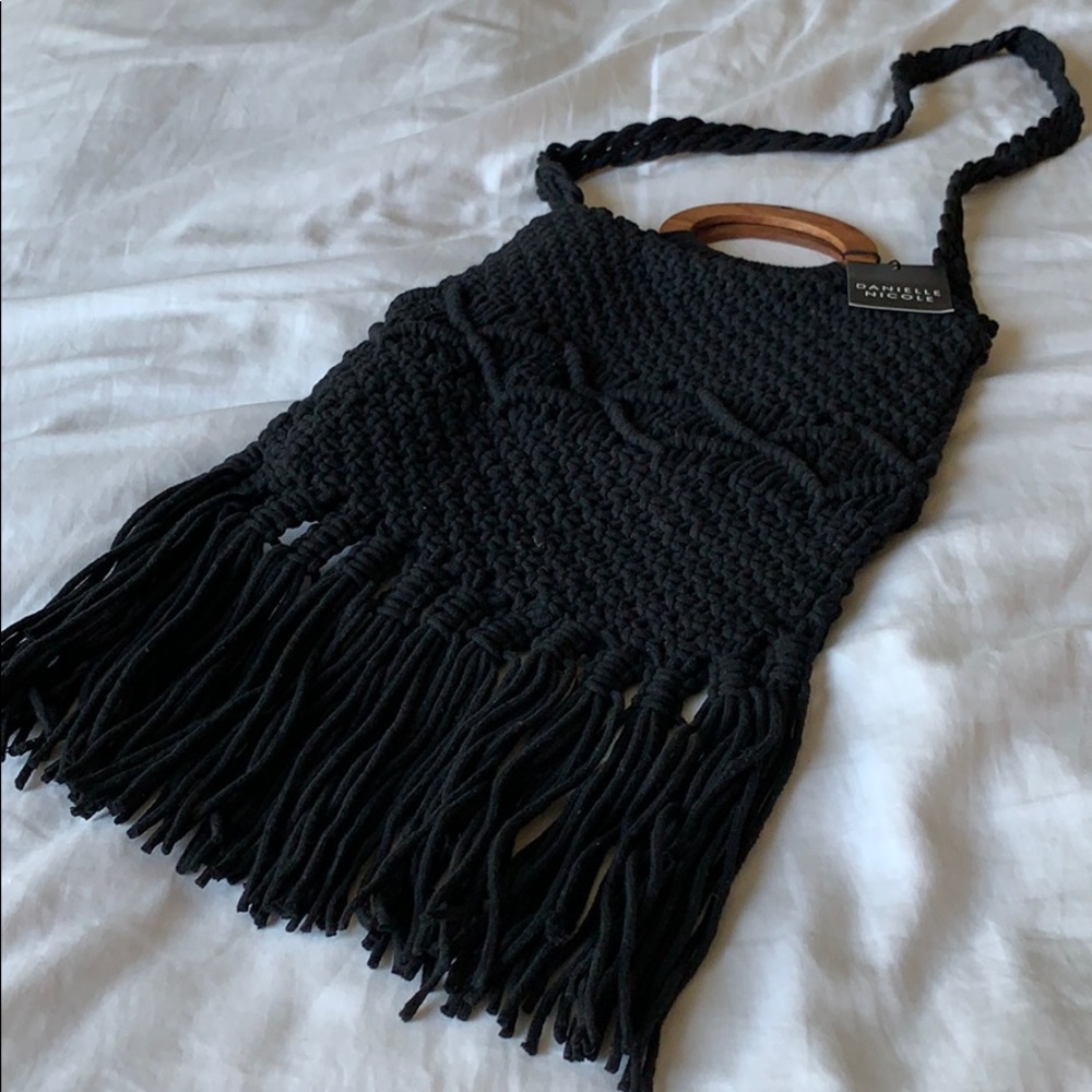 Danielle Nicole Macrame Bag - Picture 6 of 7